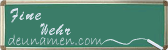 Fine Wehr Visitenkarte